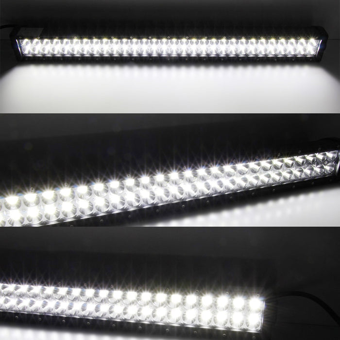 180W 30" LED Light Bar w/ Lower Bumper Bracket, Wiring For 03-09 Toyota 4Runner