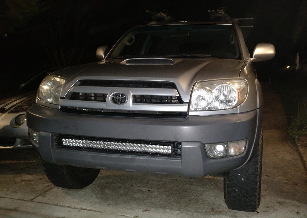 180W 30" LED Light Bar w/ Lower Bumper Bracket, Wiring For 03-09 Toyota 4Runner