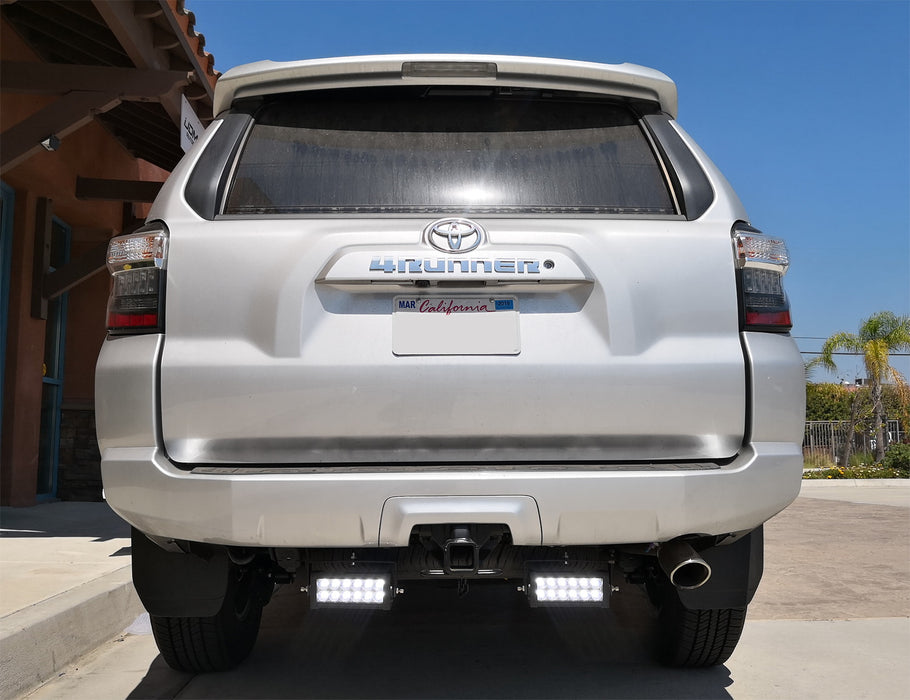 Double Row LED Light Bars w/ Rear Bumper Mount, Wire For 2014-22 Toyota 4Runner