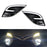 Switchback LED C-Ring Daylight DRL Fog Bezel ONLY For 2018-20 Camry SE XSE TRD