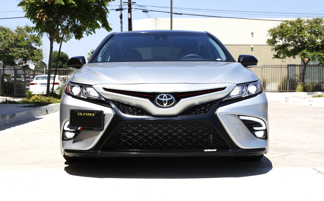 JDM-Spec LED Fog Light Kit w/ White/Amber LED DRL Bezels For 18-up Camry SE XSE