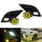 JDM Yellow Lens Fog Light Kit w/ 55W Halogen Bulbs For 18-20 Toyota Camry SE XSE