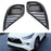 Switchback LED Fog Bezel Cover Daytime Running Lights For 20-up Highlander XU70