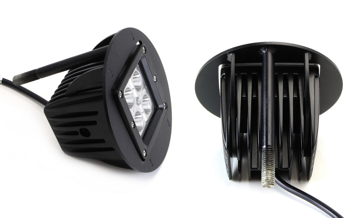 40W CREE Cubic LED Foglamps w/Mount Bracket, Bezel/Wirings For Tundra Tacoma etc