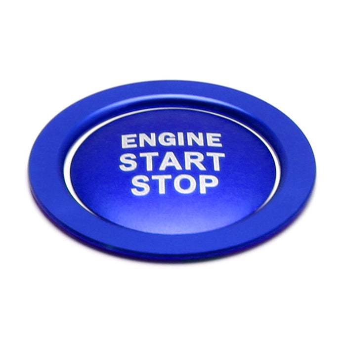 Blue Engine Start/Stop Push Start Cover&Ring For Toyota Camry Tacoma Prius RAV4