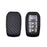 Carbon Fiber Soft Silicone Key Fob For JDM Imported Toyota Fortuner Hilux Prado