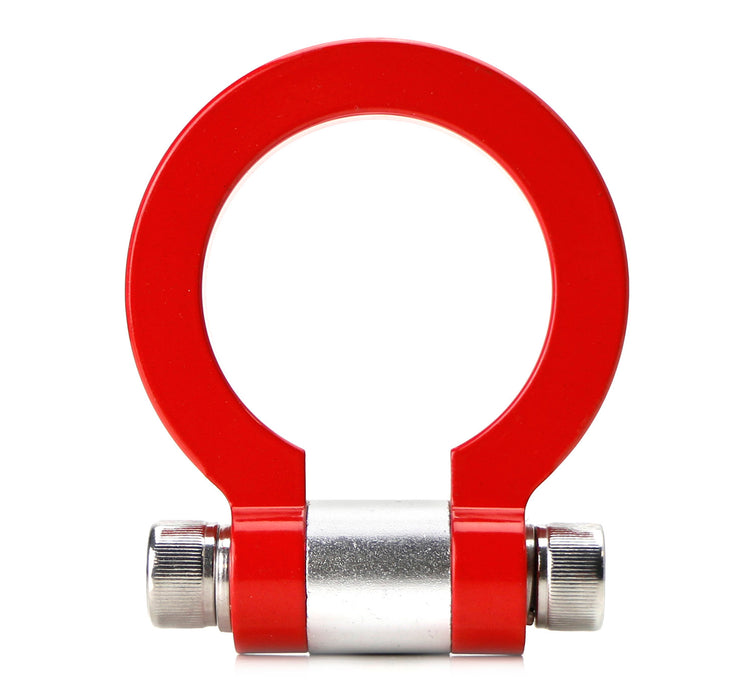 Red Track Racing Style Aluminum Tow Hook Ring For 2020-up Toyota Supra GR