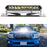 Hood Scoop Mount 50W LED Lightbar Kit For 2005-2011 Toyota Tacoma OEM Hood Bulge