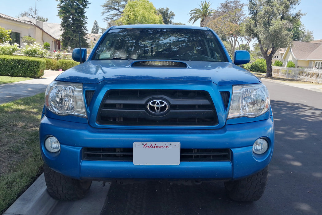 Hood Scoop Mount 50W LED Lightbar Kit For 2005-2011 Toyota Tacoma OEM Hood Bulge