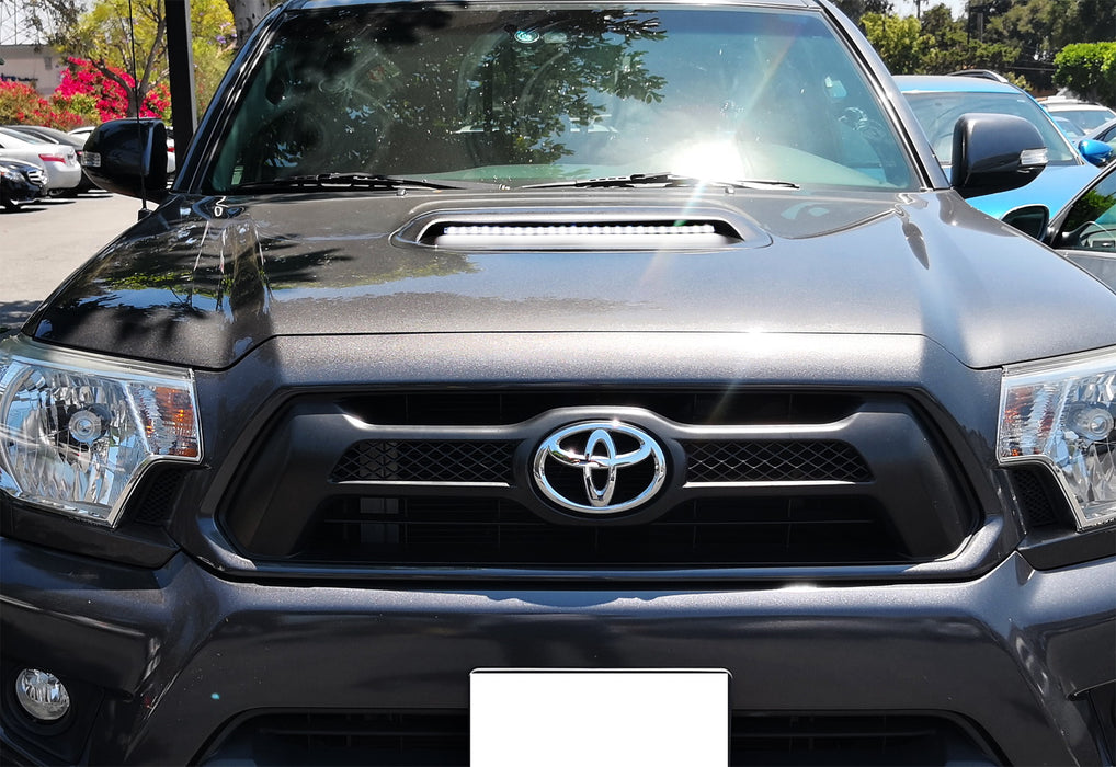 Flexible LED Hood Bulge Light Strip For 2012-15 Toyota Tacoma w/Hood Scoop Bulge