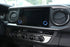 Blue GPS Navigation Screen Volume, Tune Knob Ring Covers For 16-23 Toyota Tacoma