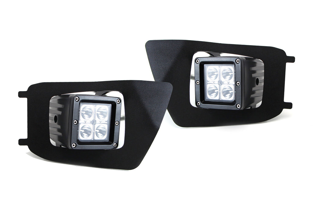 40W CREE Cubic LED Foglamps w/Mount Bracket, Bezel, Wirings For 2012-15 Tacoma