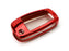 Chrome Red TPU Key Fob Case For Audi A3 S3 A4 S4 A6 Q5 Q7 TT Folding Blade Key