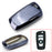 Chrome Black TPU Key Fob Case For BMW 1 2 3 4 5 6 7 Series X1 X3 X4 4-Button Key