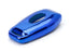 Chrome Blue TPU Key Fob Case For Ford or Lincoln 4/5-Button Intelligent Keyless