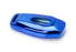 Chrome Blue TPU Key Fob Case For Ford or Lincoln 4/5-Button Intelligent Keyless