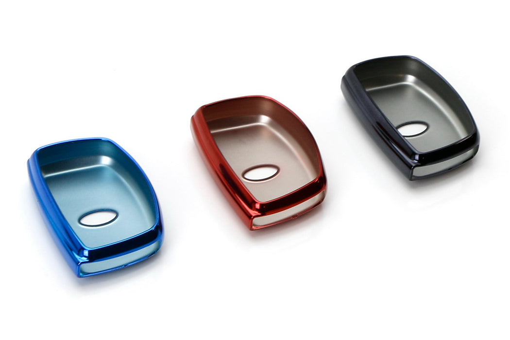 Chrome Blue TPU Key Fob Case For 2014-up Hyundai Tucson IX35 Keyless Entry Fob