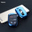 Chrome Blue TPU Key Fob Case For Dodge Charger Challenger Jeep Chrysler, etc