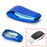 Chrome Blue TPU Key Fob Case For Mercedes E S G C CLA CLS GLB GLC GLE GLS-Class