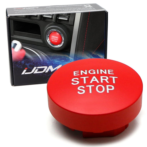 TRD-Style Red Engine Push Start Button For 20+ Camry Tundra Corolla Sienna, etc