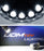 Clear Lens White Full LED Cab Roof Clearance Marker Light Kit For Truck SUV 4x4