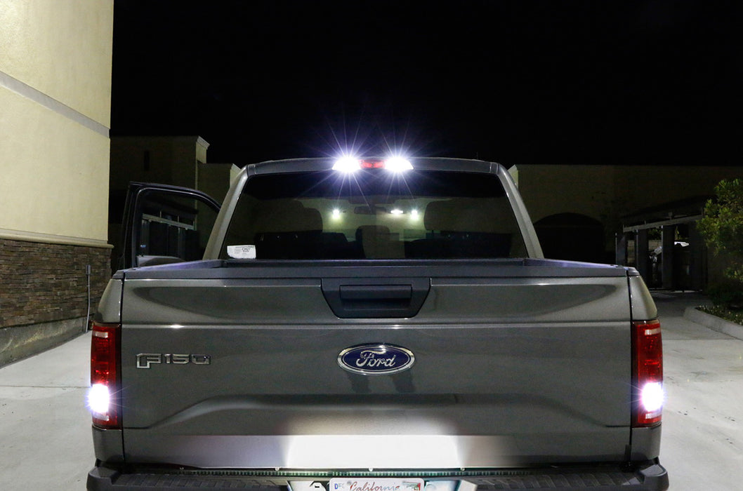 LED License Plate, Backup & High Mount Lights Combo Kit For 2015-2017 Ford F-150