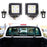 Trunk Bed Rail Mount 20W LED Pod Light Kit For Toyota Tundra Tacoma Nissan Titan