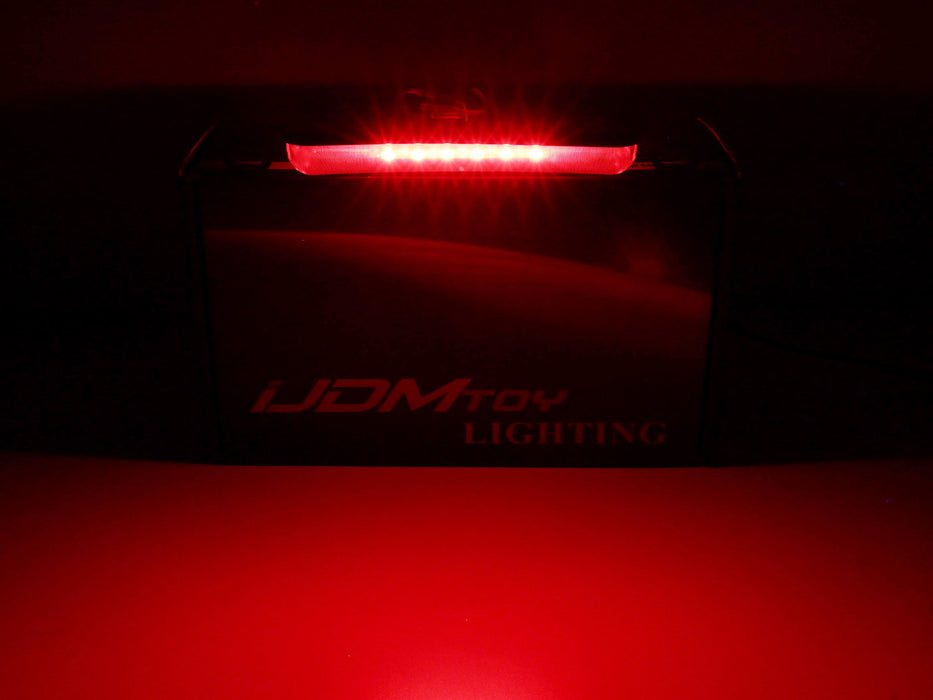 Universal Two-Way License Frame Mount White LED Plus Red LED Rear Fog Light