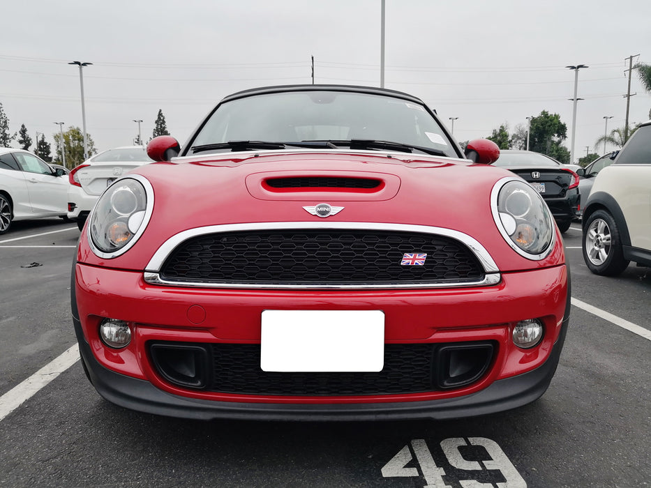 Red/Blue Union Jack Flag Emblem Badge Fit Car Front Grille For MINI, Jaguar, etc