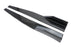 Extra Long Left/Right Carbon PP Universal Rear Side Skirt Winglets Diffusers