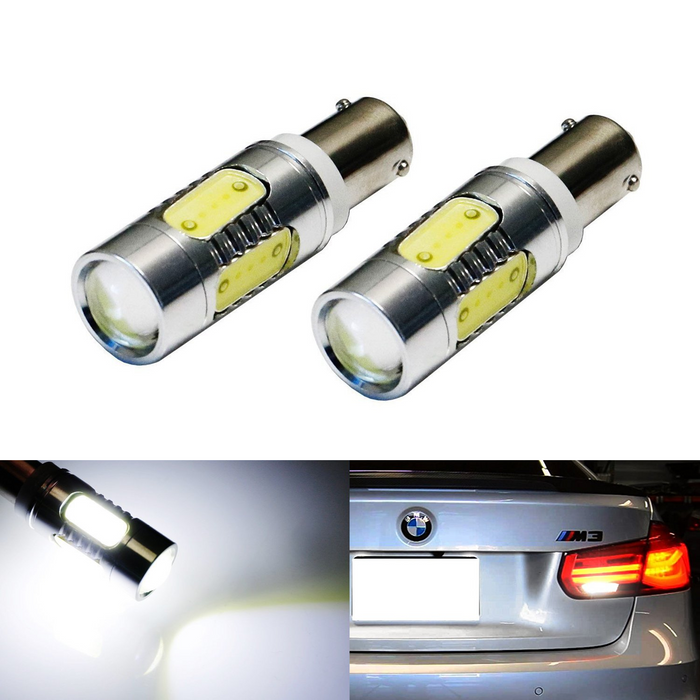 7.5W COB H21W LED Backup Reverse Lights For BMW 2016-2018 LCI F30 3 Series