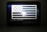 Reflective Silver/White US Flag Vinyl Decal Stickers For Truck SUV Side Doors