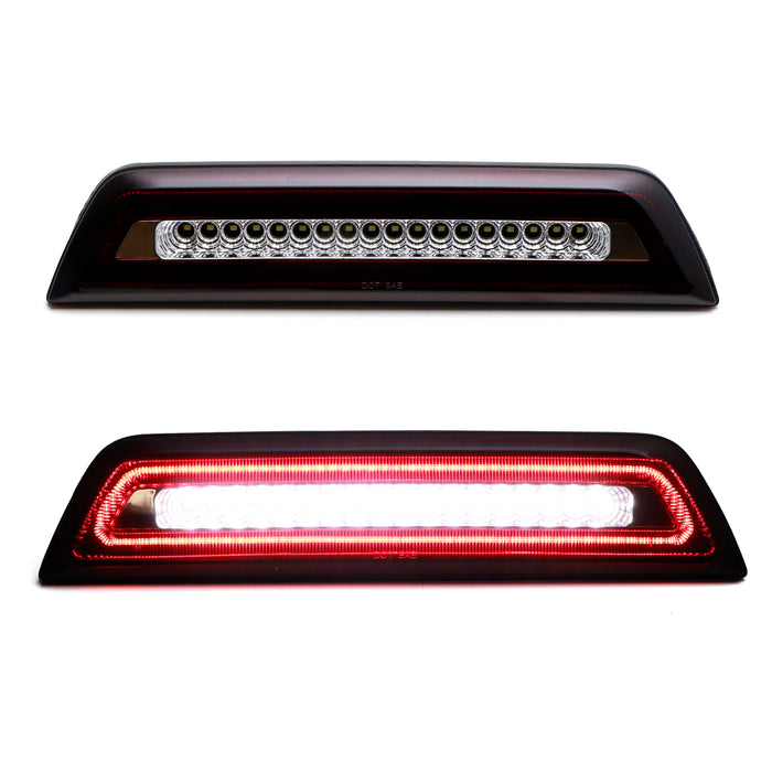 Dark Red Lens F1 Strobe LED High Mount 3rd Brake Light For 2016-23 Toyota Tacoma