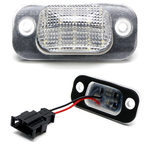 18-SMD White LED License Plate Lights For Volkswagen Euro MK3 Golf, Polo III