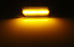 Smoked Lens Amber Full LED Front Side Marker Light For 10-14 Volkswagen MK6 GTI