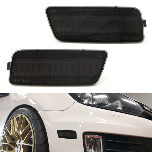 Smoked Lens Front Bumper Side Marker Light Housing For 2010-2014 VW MK6 Golf/GTI