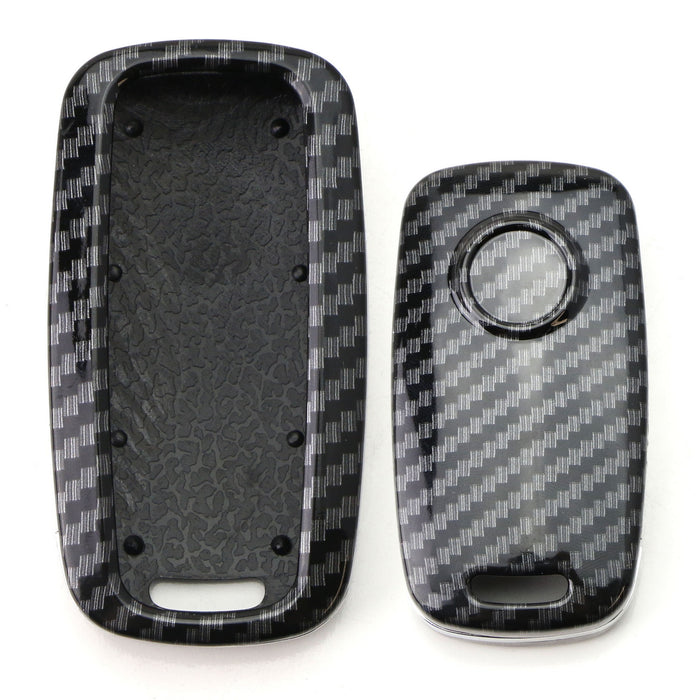 "Carbon Fiber" Key Fob Shell For VW Golf GTI R32 Jetta Rabbit Passat Beetle Polo