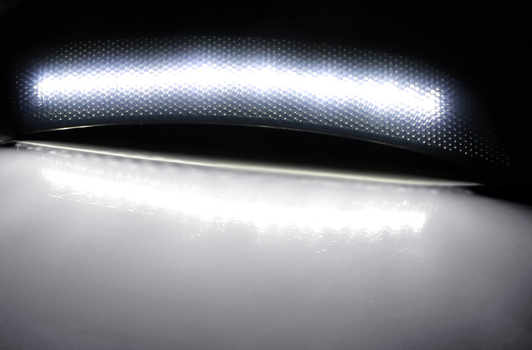 JDM Smoked Lens White Full LED Side Marker Lights For 22+ Subaru BRZ Toyota GR86