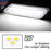 Clear Lens White LED Bumper Reflex Replace Side Markers For BMW 12-15 Pre-LCI 3s