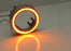 Amber 40-SMD LED Angel Eyes Halo Rings w/ Shroud For Fog Lights Retrofit DIY