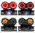 Universal ZUMA Afterburner Style LED Taillight Turn Signal License Plate Lamp